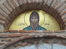 Osions Loukas: mosaïque de Saint-Lucas